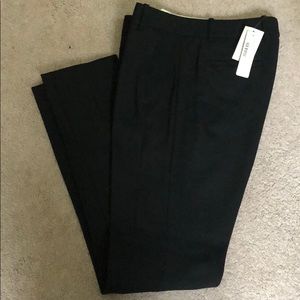 JCrew black pants, size 2, NWT